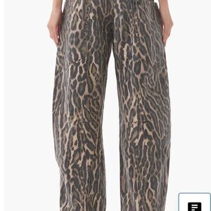 Leopard Print Women's Pants